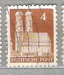 Sellos de Europa - Alemania -  1948 German Buildings II 