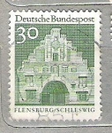 Sellos de Europa - Alemania -  1966 -1969 Serie básica. Edificios del siglo XII. C.