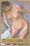 Stamps United Arab Emirates -  PINTURA DESNUDOS