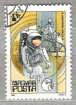 Sellos de Europa - Hungra -  1982 XXV Aniversario de navegación espacial.