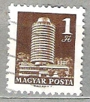 Sellos de Europa - Hungra -  1969 Hotel Budapest.