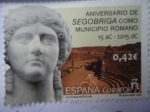 Sellos de Europa - Espaa -  Ed:4993 - Aniversario de Segobriga, como Municipio Romano. 15 aC - 2015 dC - Culturas Antiguas.