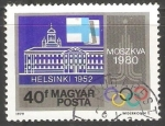 Sellos de Europa - Hungra -  Juegos Olímpicos de Helsinki 1952