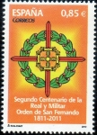 Sellos de Europa - Espa�a -  4707- II Centenario de la Real y Militar Orden de San Fernando.Cruz laureada.