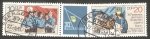 Stamps Germany -  2264 y 2265 - XI Congreso de las juventudes libres alemanas