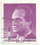 Stamps Spain -  SERIE BÁSICA JUAN CARLOS I. IIa SERIE. VALOR FACIAL 75 Pts. EDIFIL 3007