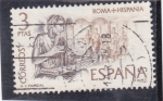 Stamps Spain -  ROMA+HISPANIA (28)