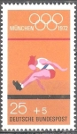 Stamps Germany -  Juegos Olímpicos de 1972 en Munich.