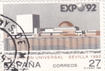 Sellos de Europa - Espaa -  Expo-92 pabellón de España(28)