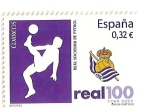 Stamps Spain -  Centenario del Club de futbol Real Sociedad.