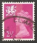 Stamps United Kingdom -  Reina Elizabeth II