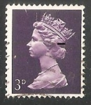 Stamps United Kingdom -  Reina Elizabeth II