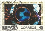 Stamps : Europe : Spain :  NAVIDAD 1990. POEMA CÓSMICO, DE J.A.SISTIAGA. VALOR FACIAL 45 Pts. EDIFIL 3085