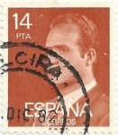 Stamps Spain -  SERIE BÁSICA JUAN CARLOS I. Ia SERIE FOSFORESCENTE. VALOR FACIAL 14 Pts. EDIFIL 2650P