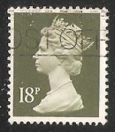 Stamps United Kingdom -  Reina Elizabeth II