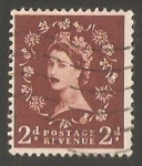 Stamps United Kingdom -  Reina Elizabeth II