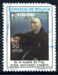 Sellos del Mundo : America : Bolivia : BOLIVIA_SCOTT 735 50º ANIV. MUERTE DE FRAY JOSE ANTONIO ZAMPA