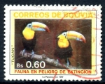 Sellos de America - Bolivia -  BOLIVIA_SCOTT 747.01 TUCAN, FAUNA EN PELIGRO