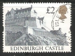 Stamps United Kingdom -  Castillo de Edimburgo