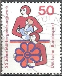 Stamps Germany -  25 Aniv de la Organización para el descanso y recuperación de las Madres.