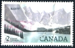 Sellos de America - Canad -  CANADA_SCOTT 936 LAGO MORAINE EN PARQUE BANFF. $1.00