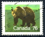 Sellos de America - Canad -  CANADA_SCOTT 1178 OSO GRIZZLY. $0.55