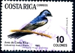 Sellos del Mundo : America : Costa_Rica : COSTA RICA_SCOTT 292.02 NOTIOCHELINDON CYANOLEUCA. $0,30