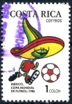 Sellos del Mundo : America : Costa_Rica : COSTA RICA_SCOTT 370.03 MEXICO 86, COPA MUNDIAL DE FUTBOL. $0,20