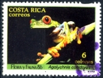 Sellos de America - Costa Rica -  COSTA RICA_SCOTT 381.01 AGALYCHNIS CALLIDRYAS. $0,20