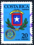 Sellos del Mundo : America : Costa_Rica : COSTA RICA_SCOTT 391.02 ESCUDO DE ARMAS DE LA PROVINCIA DE SAN JOSE. $0.20