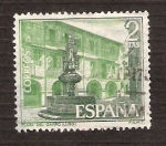Stamps Spain -  Plaza del Campo (Lugo)