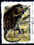 Stamps Dominican Republic -  REP DOMINICANA_SCOTT 915.02 SELENODONTE. $0,55