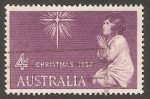 Sellos de Oceania - Australia -  Navidad 1957