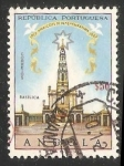 Sellos de Africa - Angola -  Basilica de fatima