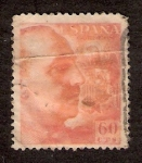Stamps Spain -  Franco y Escudo