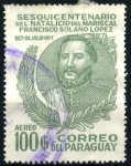 Sellos de America - Paraguay -  PARAGUAY_SCOTT 1754.02 150º ANIV NATALICIO MARISCAL FRANCISCO SOLANO LOPEZ. $0,75