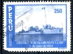 Stamps Peru -  PERU_SCOTT 825.02 DESTRUCTOR 