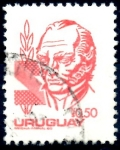 Sellos del Mundo : America : Uruguay : URUGUAY_SCOTT 1075.01 ARTIGAS. $0,20