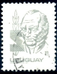 Sellos del Mundo : America : Uruguay : URUGUAY_SCOTT 1077 ARTIGAS. $0,25