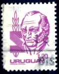 Sellos de America - Uruguay -  URUGUAY_SCOTT 1087 ARTIGAS. $0,75