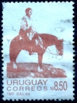 Sellos de America - Uruguay -  URUGUAY_SCOTT 1165 ARTIGAS EN LAS LLANURAS. $0,25