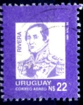 Sellos de America - Uruguay -  URUGUAY_SCOTT 1204.01 RIVERA. $0,20