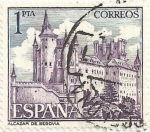 Sellos de Europa - Espa�a -  (294) SERIE TURÍSTICA, GRUPO I. PAISAJES Y MONUMENTOS. EL ALCÁZAR DE SEGOVIA. EDIFIL 1546