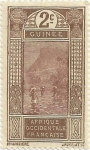 Stamps : Europe : Guinea :  GUINEA FRANCESA. VADO DE RIO EN KITIM. YVERT FR-GU 64