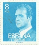 Stamps : Europe : Spain :  SERIE BÁSICA JUAN CARLOS I. Ia SERIE. VALOR FACIAL 8 Pts. EDIFIL 2393