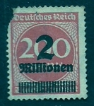 Stamps Germany -  Inflacion
