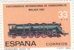 Sellos del Mundo : Europe : Spain : LOCOMOTORA SANTA FE (29)