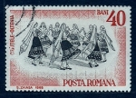 Sellos de Europa - Rumania -  Dansa regional