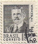 Sellos de America - Brasil -  Wenceslao Braz