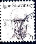 Sellos de America - Estados Unidos -  USA_SCOTT 1845.04 IGOR STRAVINSKY. $0,2